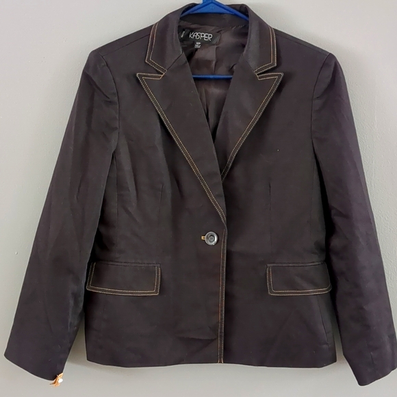 Kasper jacket, 12P, brown - Picture 1 of 10